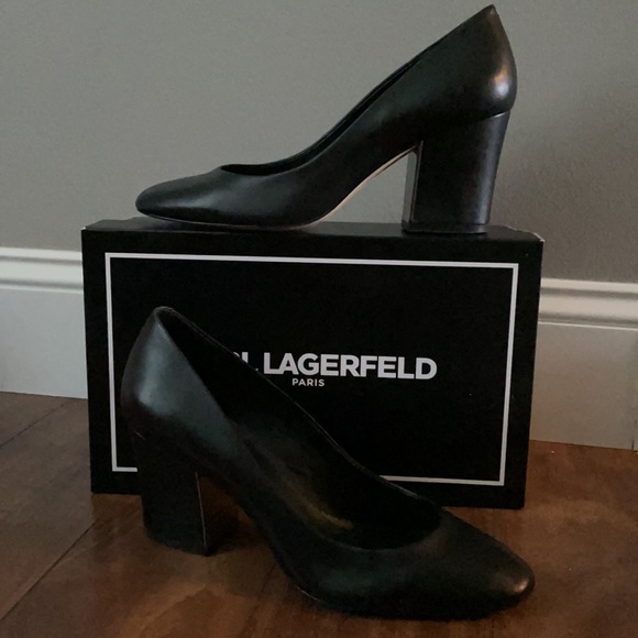 Karl Lagerfeld Shoes - Karl Lagerfeld Paris Sabrina style in black